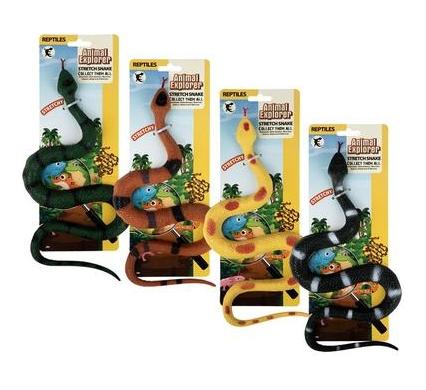 PVC Snake - Length 55 cm - Assorted