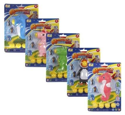 Animals Ball Shooting EVA Foam Toy - Assorted - 28 cm