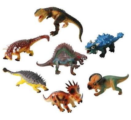 Animals Dinosaurs with Sound - 19 to 24 cm - Assorted