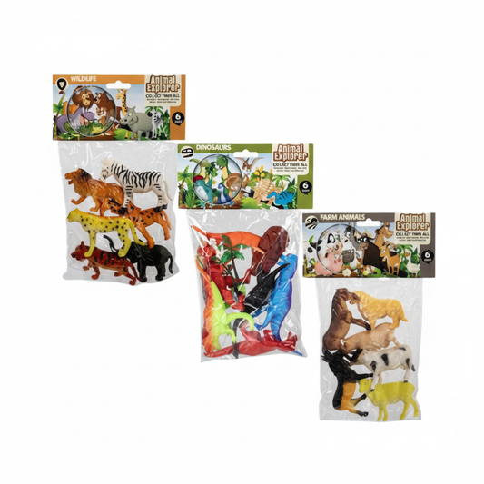 Animal Playset - Toy Set with Assorted Designs
