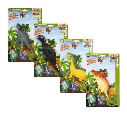 Animals Dinosaurs Stretching Assorted - 13 to 22 cm