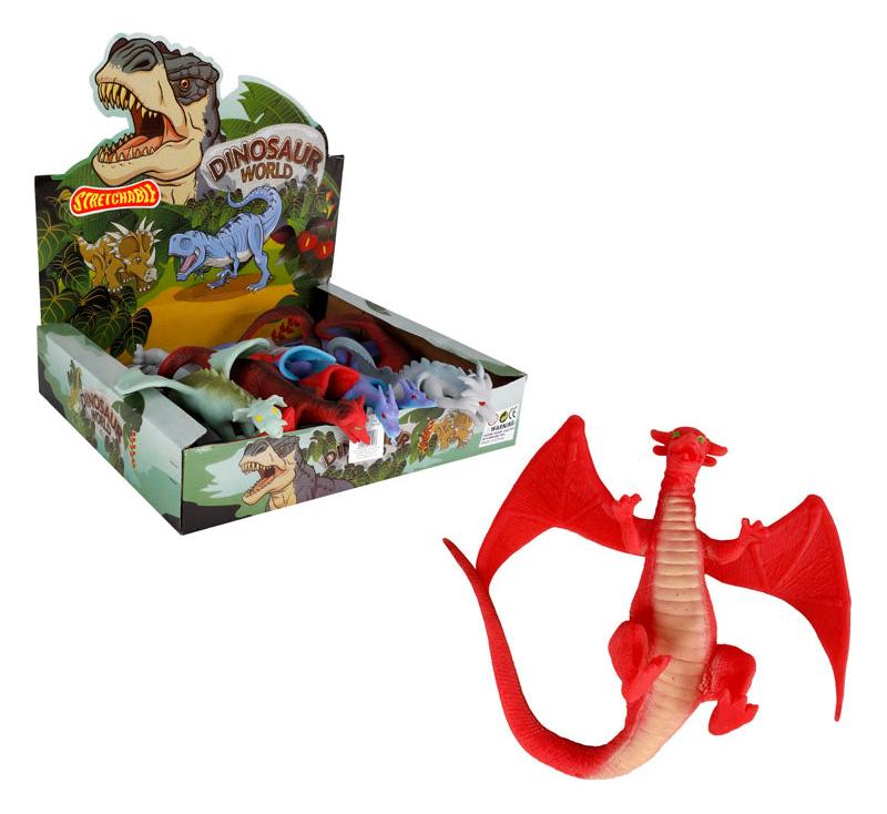 Animals Dragon Stretch Toy - Assorted - 17-22 cm