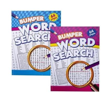 Word Search Activity Book - Assorted