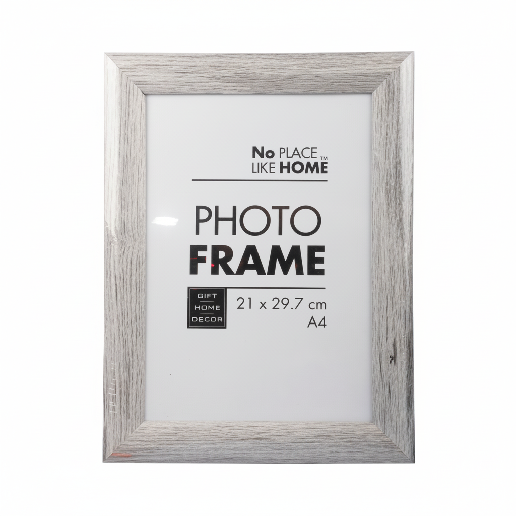 Wood Grain Picture Frame - A4 Size