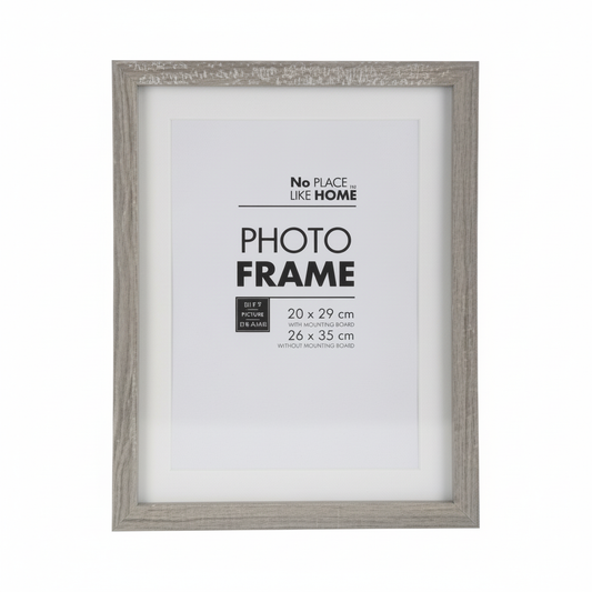 Rustic Grey Certificate Picture Frame (20 x 29 cm)