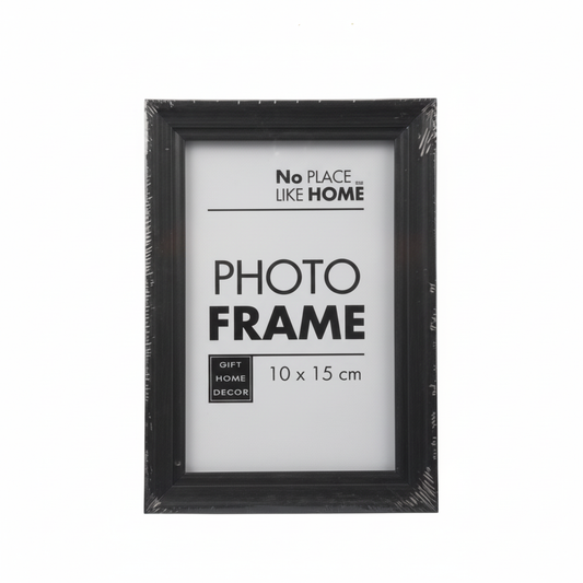 Plastic Frame with Black Wood Finish for 10 x 15 cm Photo