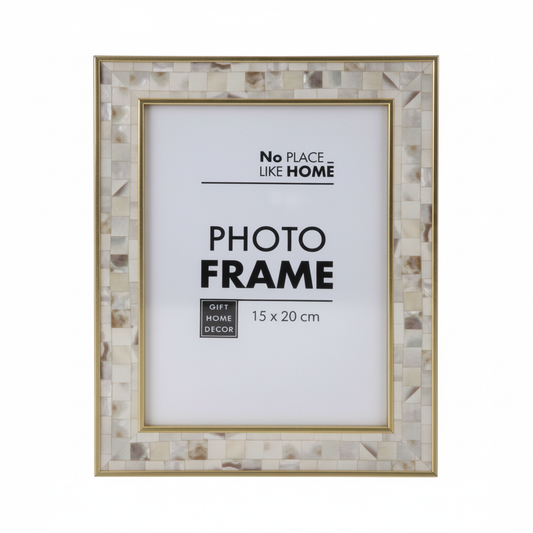 Medium Density Fibreboard Picture Frame with Mosaic Effect (15 x 20 cm)