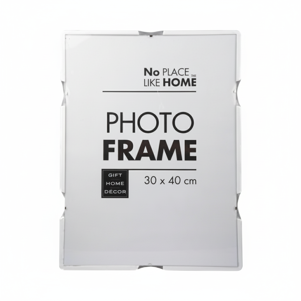 Glass Clip Picture Frame (30 x 40 cm)