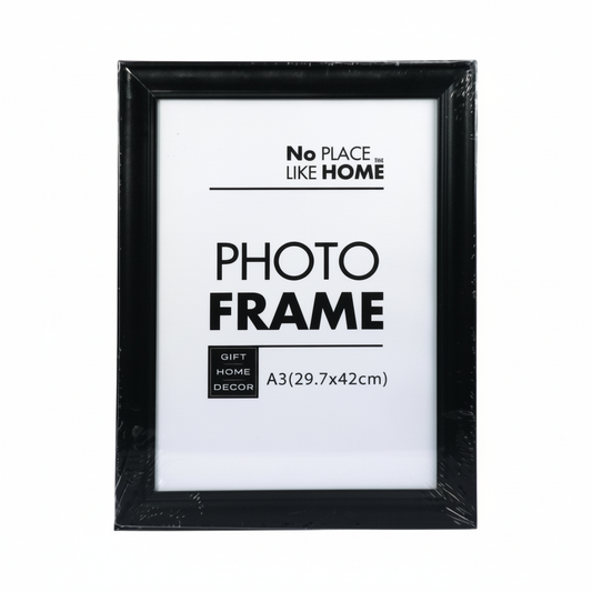 Black Wooden Certificate Picture Frame (A3 Size)