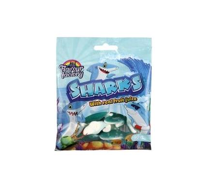 Sweet Gummy Sharks - Bulk Pack of 6 - 90 g Each