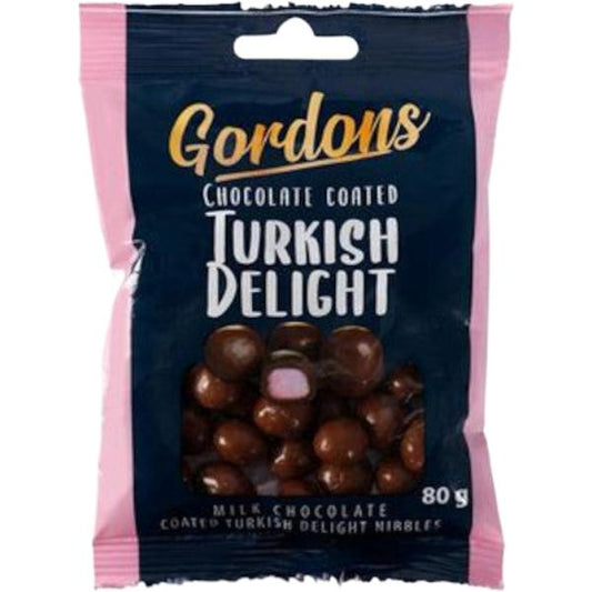 Sweet Chocolate Coated Turkish Delight - 80g