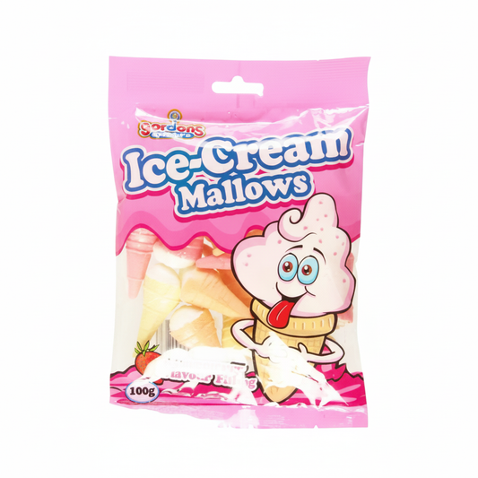 Gordon's Ice Cream Marshmallows - 100g Packet