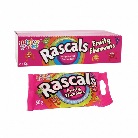Mister Sweet Rascals Fruity Flavour - 50 g Packet