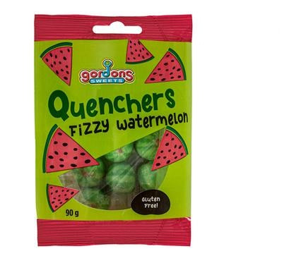 Sweet Candy Gordons Quenchers with Melon - Bulk Pack of 6
