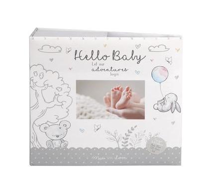 Photo Album - 200 Photos - Hello Baby