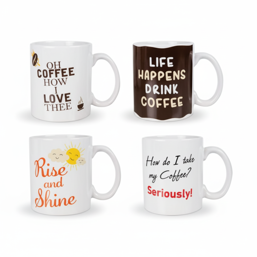 Jumbo Stoneware Coffee Mug - Assorted (700 ml)