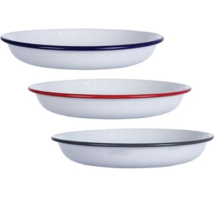 Plate Enamel - 24 cm - Pastar - Assorted