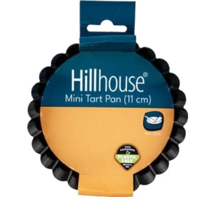 Bakeware Non Stick Mini Tart Pan - Loose Bottom - 11.5cm x 2cm