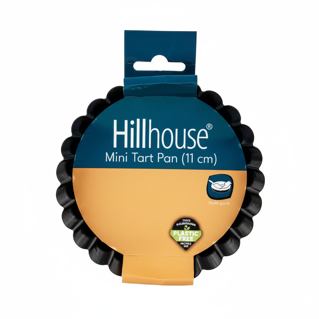 Bakeware Non Stick Mini Tart Pan with Loose Bottom (11.5 cm x 2 cm)