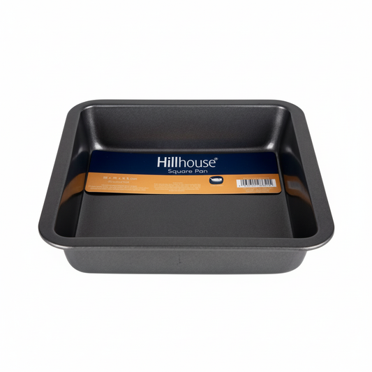 Non-Stick Square Cake Pan - 18 x 18 x 4.5 cm