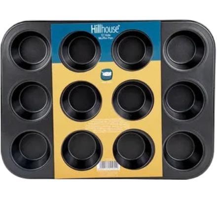 Bakeware Non-Stick Muffin Pan - 12 Hole - 24 x 2.5 cm