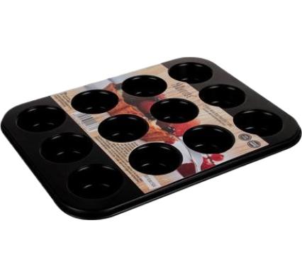 Bakeware Non Stick Mini Cup Pan - 12 Hole