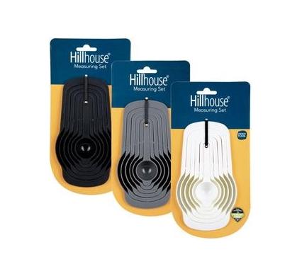 Measuring Spoons - 6 Piece Stackable Set - Assorted