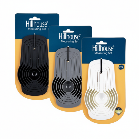 Measuring Spoons - 6 Piece Stackable Set - Assorted