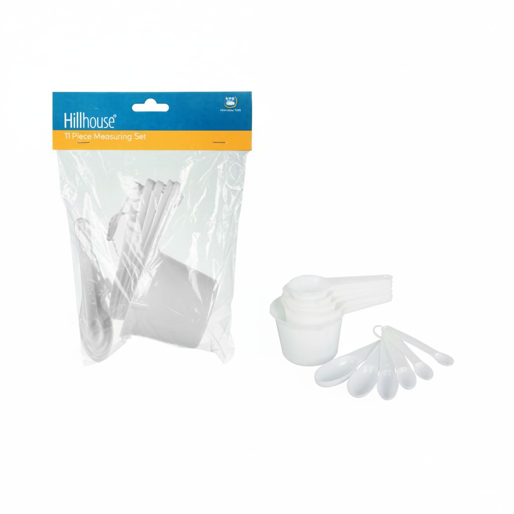 Measuring Set - 11 Piece - Spoons and Cups