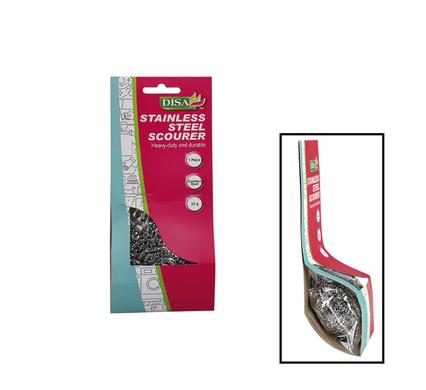 Spiral Metal Pot Scourer - Bulk Pack of 12