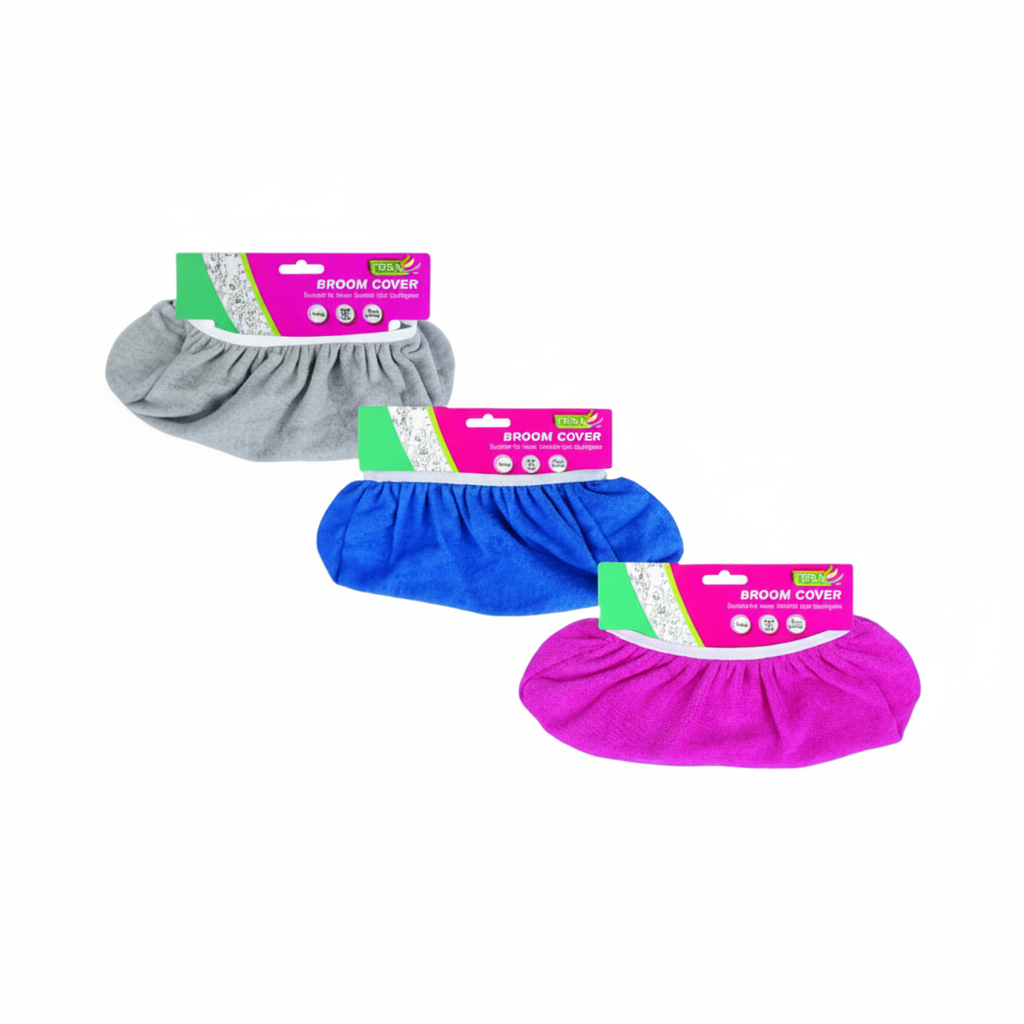 Microfibre Broom Cover in Various Colours (29 cm Diameter)