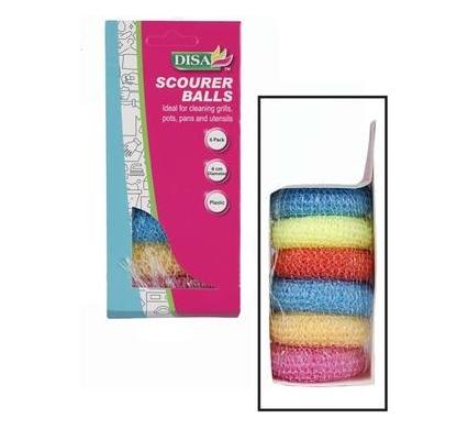 Scourer Balls - 6 Pieces