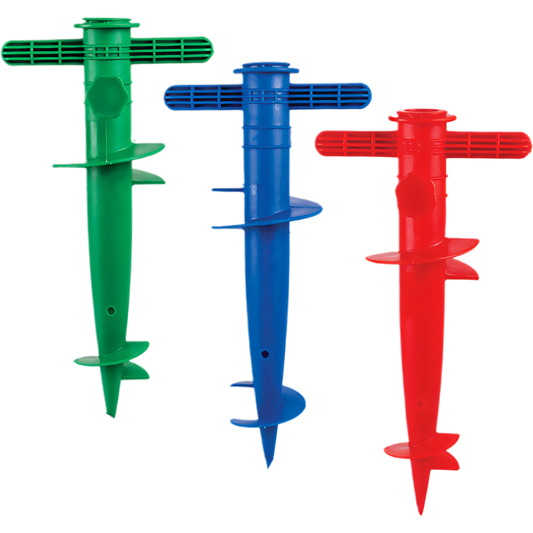 Beach Umbrella Spike - Screw In - Various Colors