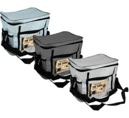 Nylon Cooler Bag and Pocket - 27 x 18 x 23 cm