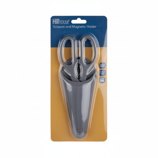 Kitchen Scissors - In Magnetic Holder