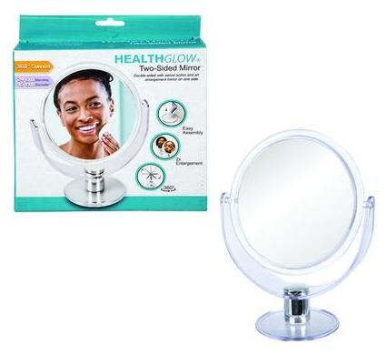 Plastic Framed Swivelling Mirror - 17 cm