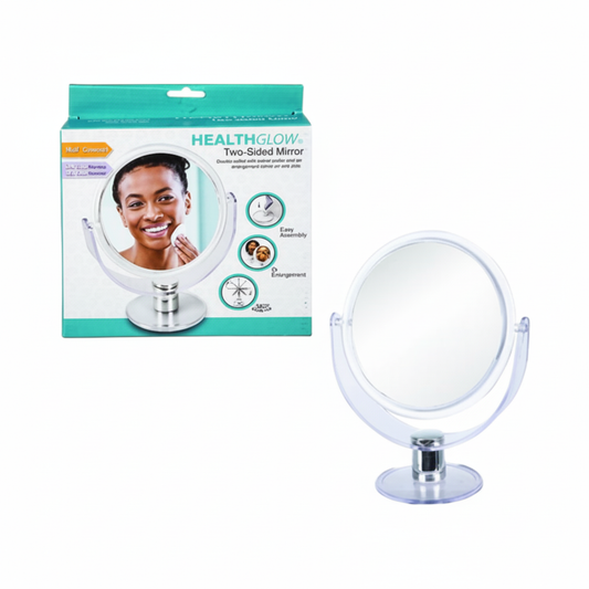 Plastic Framed Swivelling Mirror - 17 cm