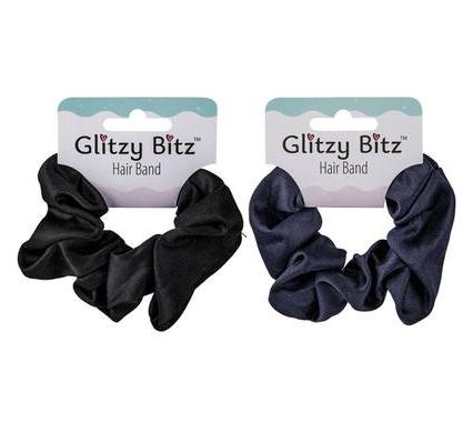 Hair Scrunchie - Black or Navy