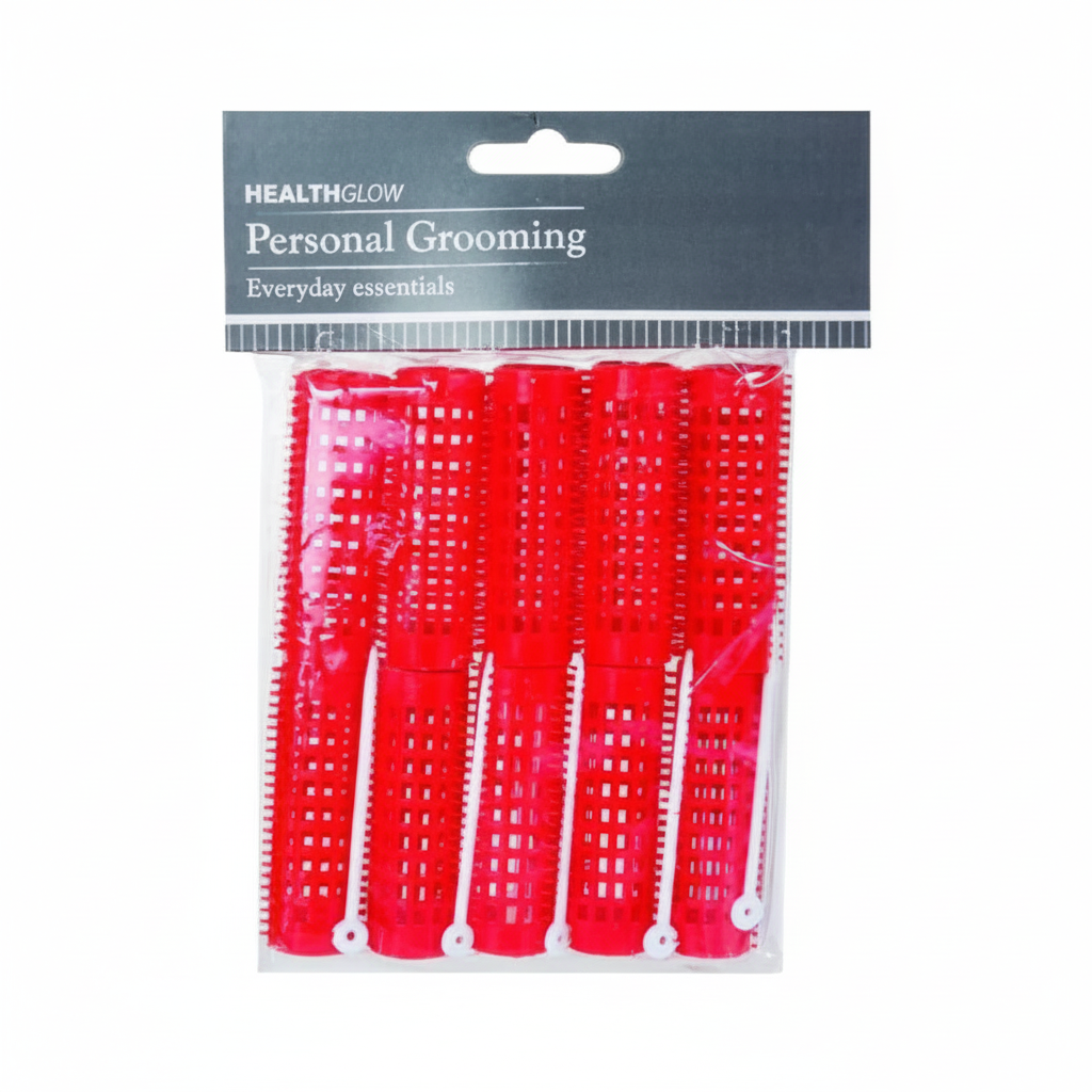 Plastic Hair Curlers, Pack of 10 (Small)