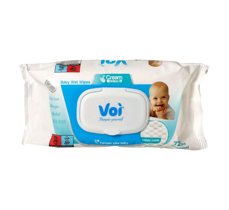 Voi Scented Wet Wipes - 72 Pack - 160 x 190 mm