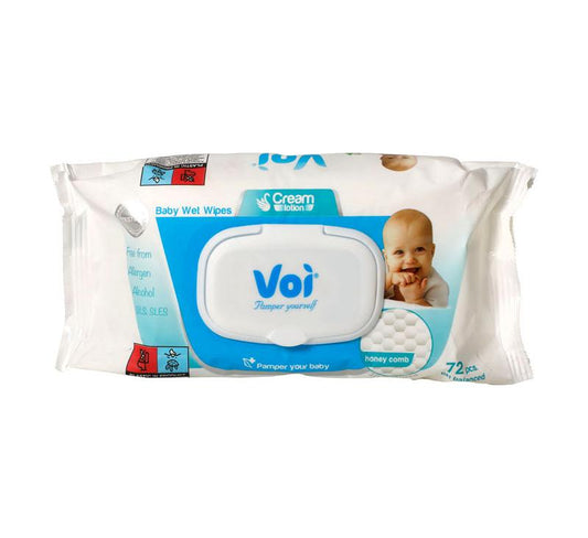 Voi Scented Wet Wipes - 72 Pack - 160 x 190 mm