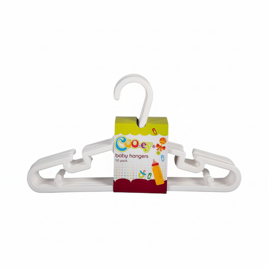 Kiddies Coathangers - Plastic - 10 Pack