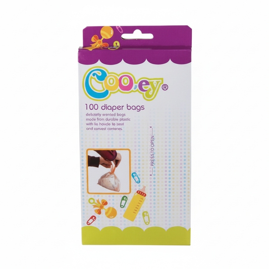 Cooey Diaper Disposal Bags - Pack of 100