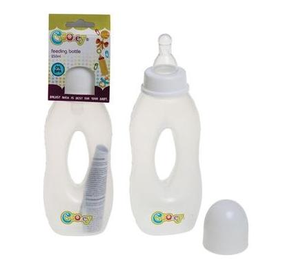 Cooey Feeding Bottle - 250 ml - Bagel Shape - BPA Free