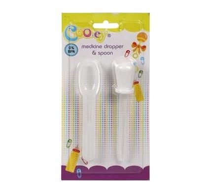 Cooey Medicine Dropper and Spoon - Dual Purpose Tool