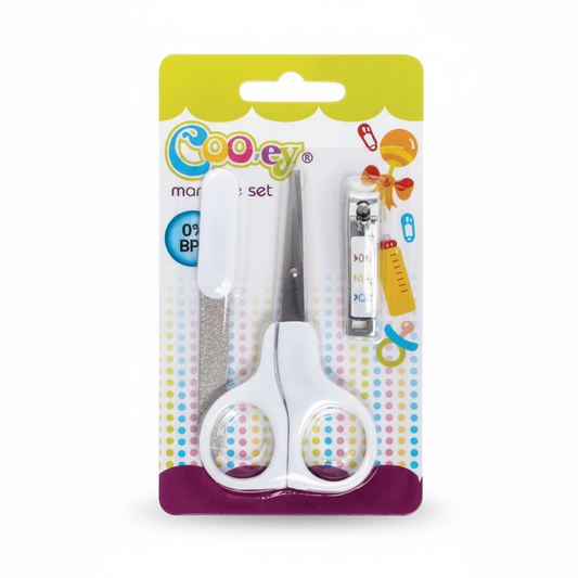 Cooey Baby Manicure Set - 3 Piece Set