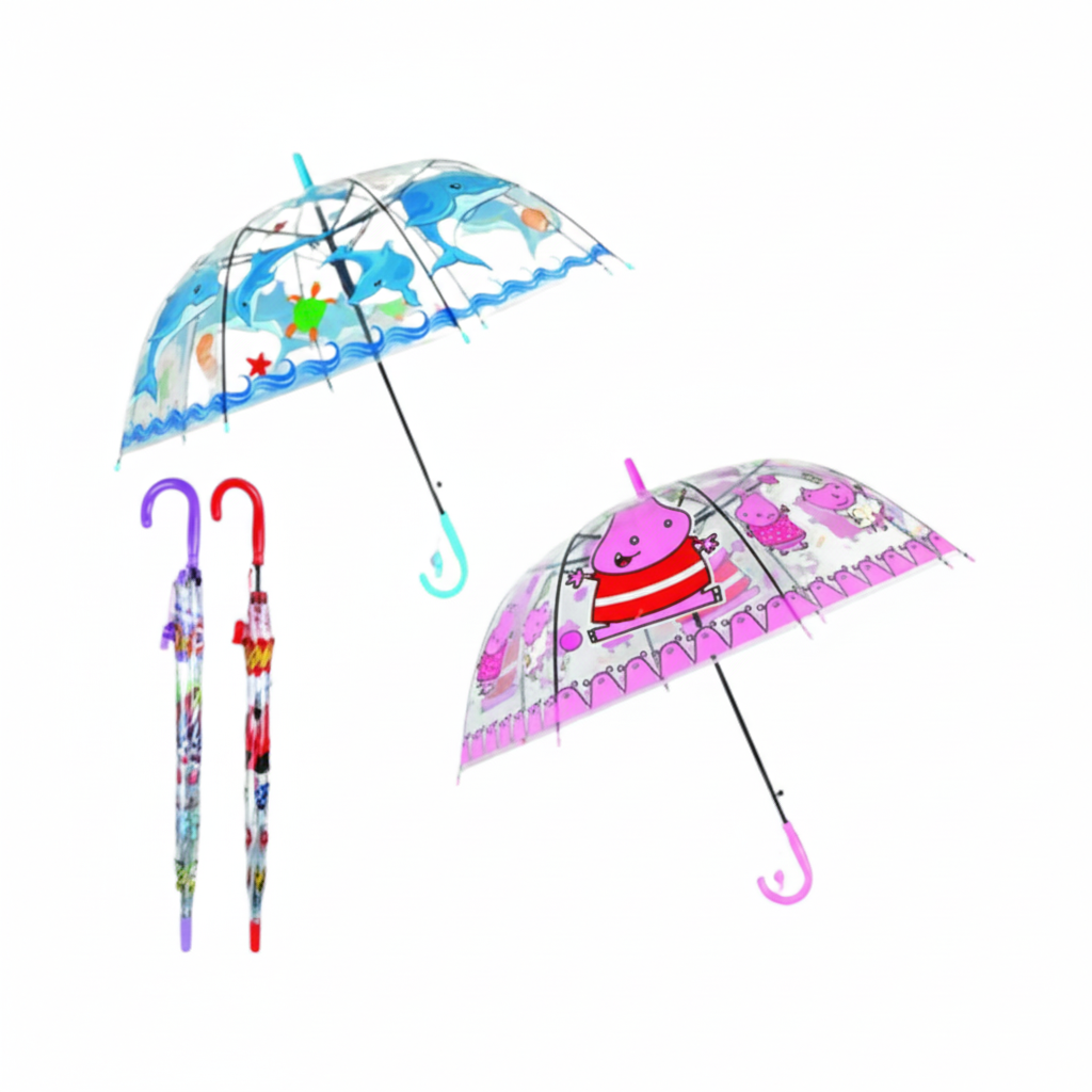 Kiddies Regular Umbrella with Assorted Designs (48 cm)