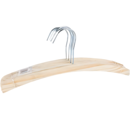 Wooden Clothes Hangers for Children - Pack of 5