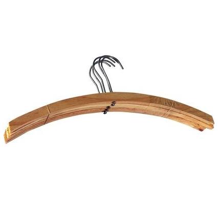 Wooden Clothes Hangers - Pack of 5
