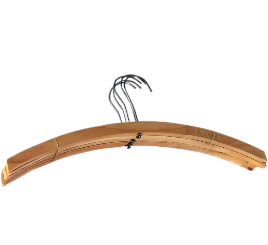 Wooden Clothes Hangers - Pack of 5